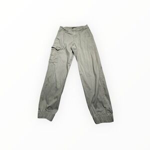 Cotton On Cargo Jogger Pants Womens 6 Green Utility Sage Green Elastic Cuff